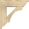 Ekena Millwork Legacy Traditional Rough Sawn Bracket w/ Offset Brace, Douglas Fir, 6"W x 18"D x 18"H BKT0604X18X18LEC01RDF - alternate 4